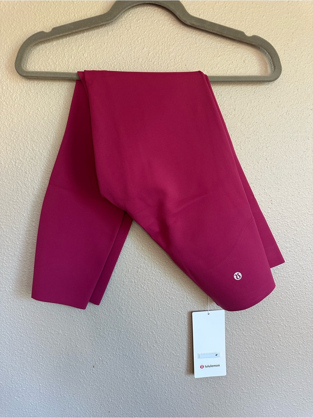 Lululemon glow up HR tight 25”, Magenta Smoke